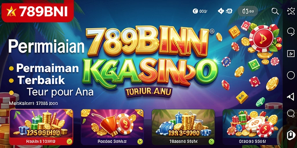 Tampilan menarik dari gameplay Kasino yang mendebarkan.