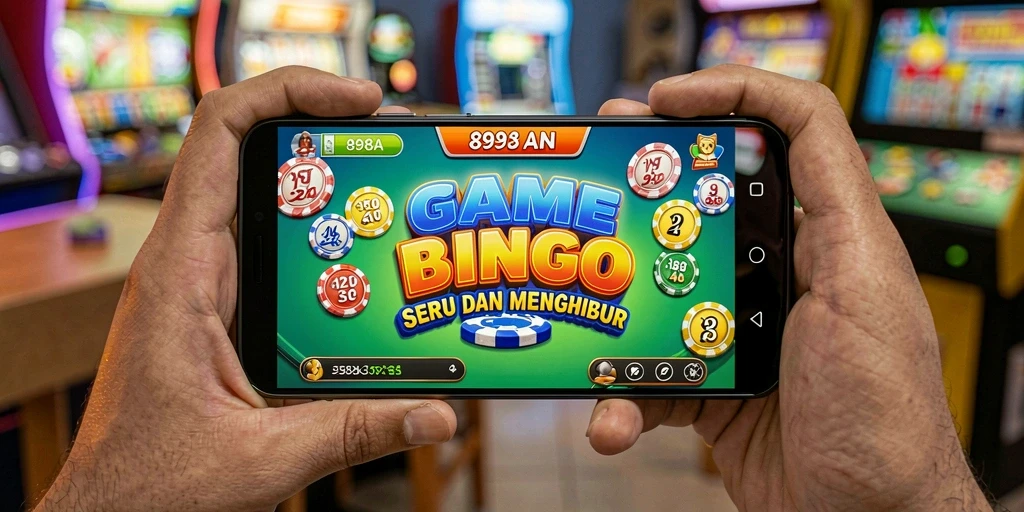 Tampilan gameplay seru dari 898A saat bermain Bingo.