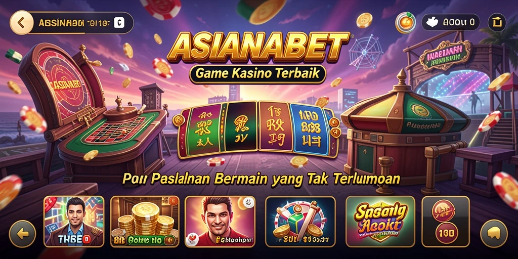 Menampilkan gameplay dan suasana Kasino yang menarik di ASIANABET.