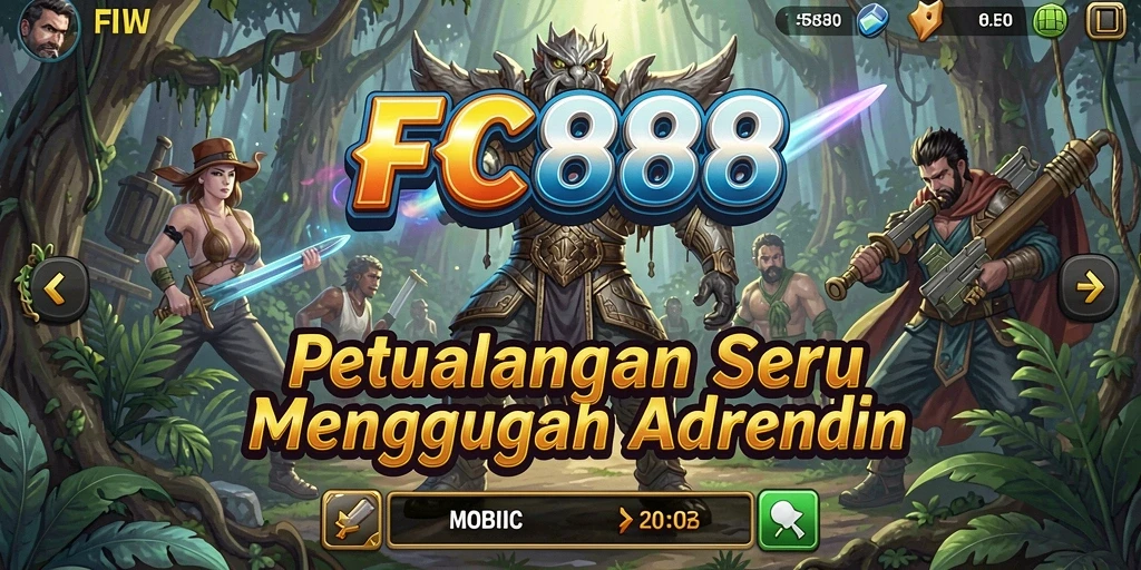 Screenshot FC888 menampilkan momen gameplay petualangan yang mendebarkan.