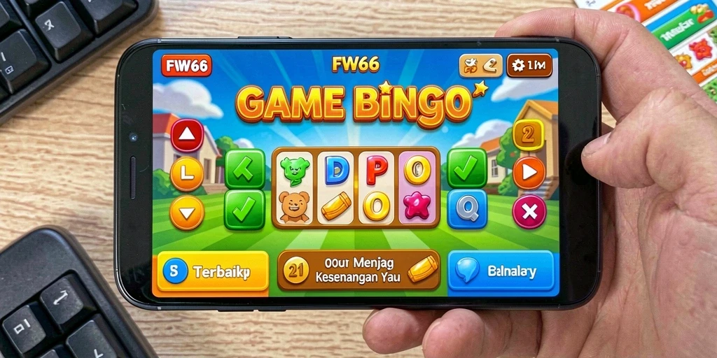 Screenshot gameplay FW66 menampilkan keseruan bermain Bingo.