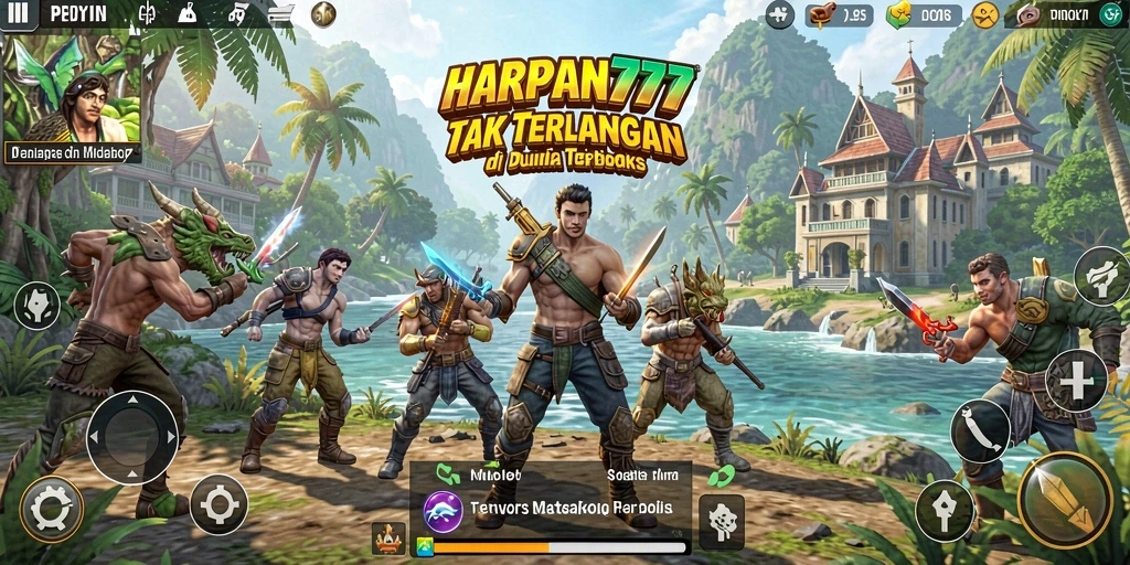 Gameplay seru dalam dunia terbuka HARAPAN777 dengan berbagai petualangan.