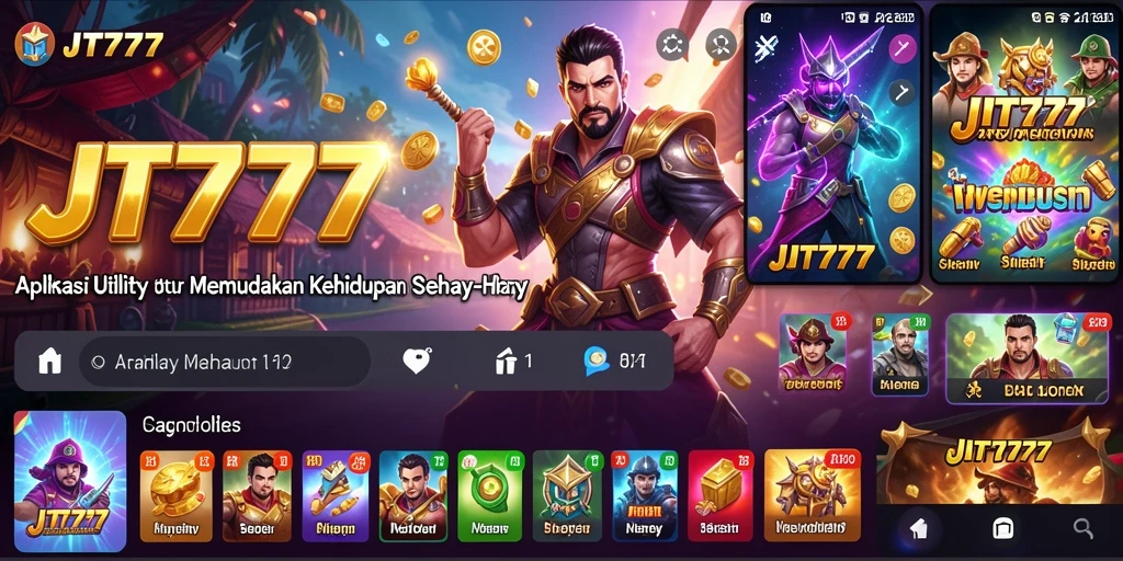 Screenshot JT777 yang menunjukkan tampilan antarmuka pengguna yang intuitif.