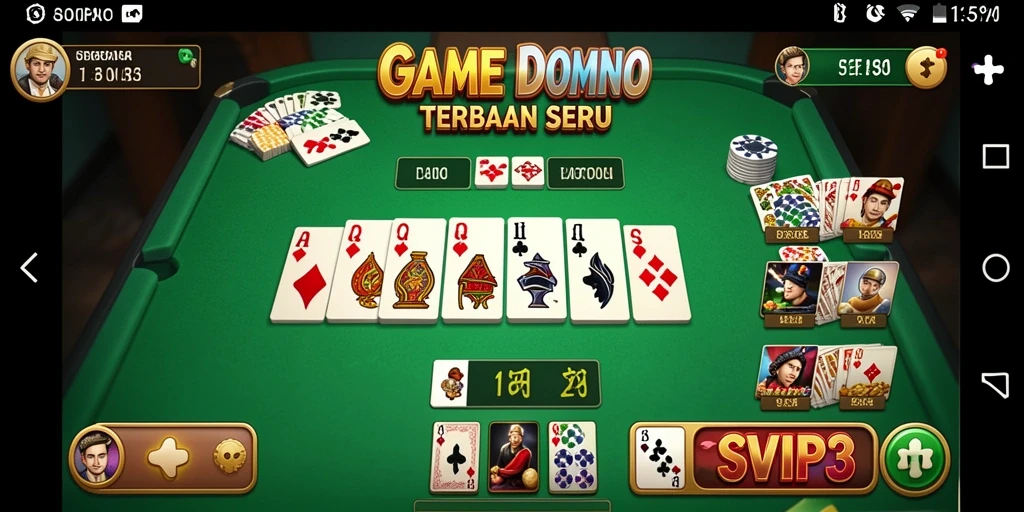 Tampilan gameplay seru dan interaktif pada SVIP3.