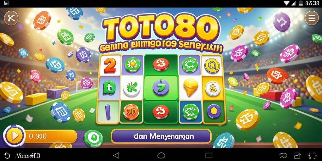Screenshot gameplay seru dari TOTO80 yang menunjukkan antusiasme pemain Bingo.
